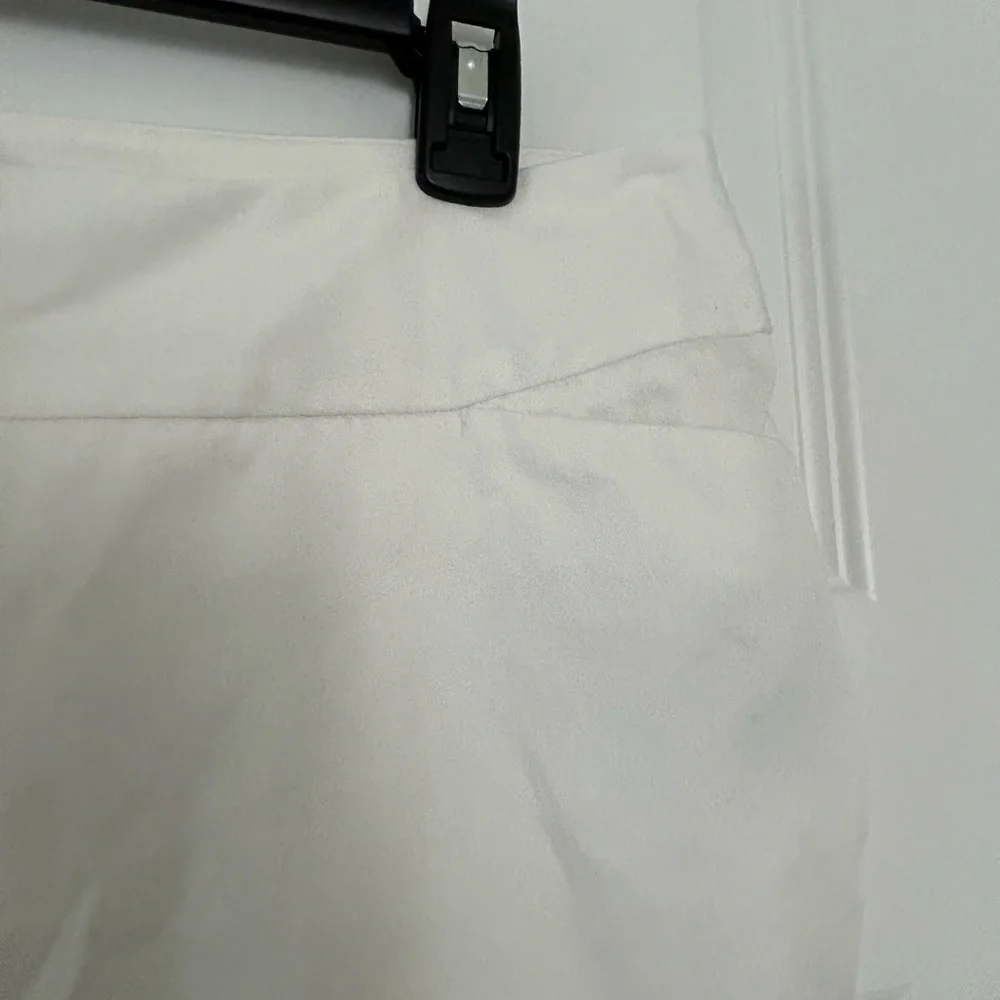 Worthington Cropped Pants White Size 8